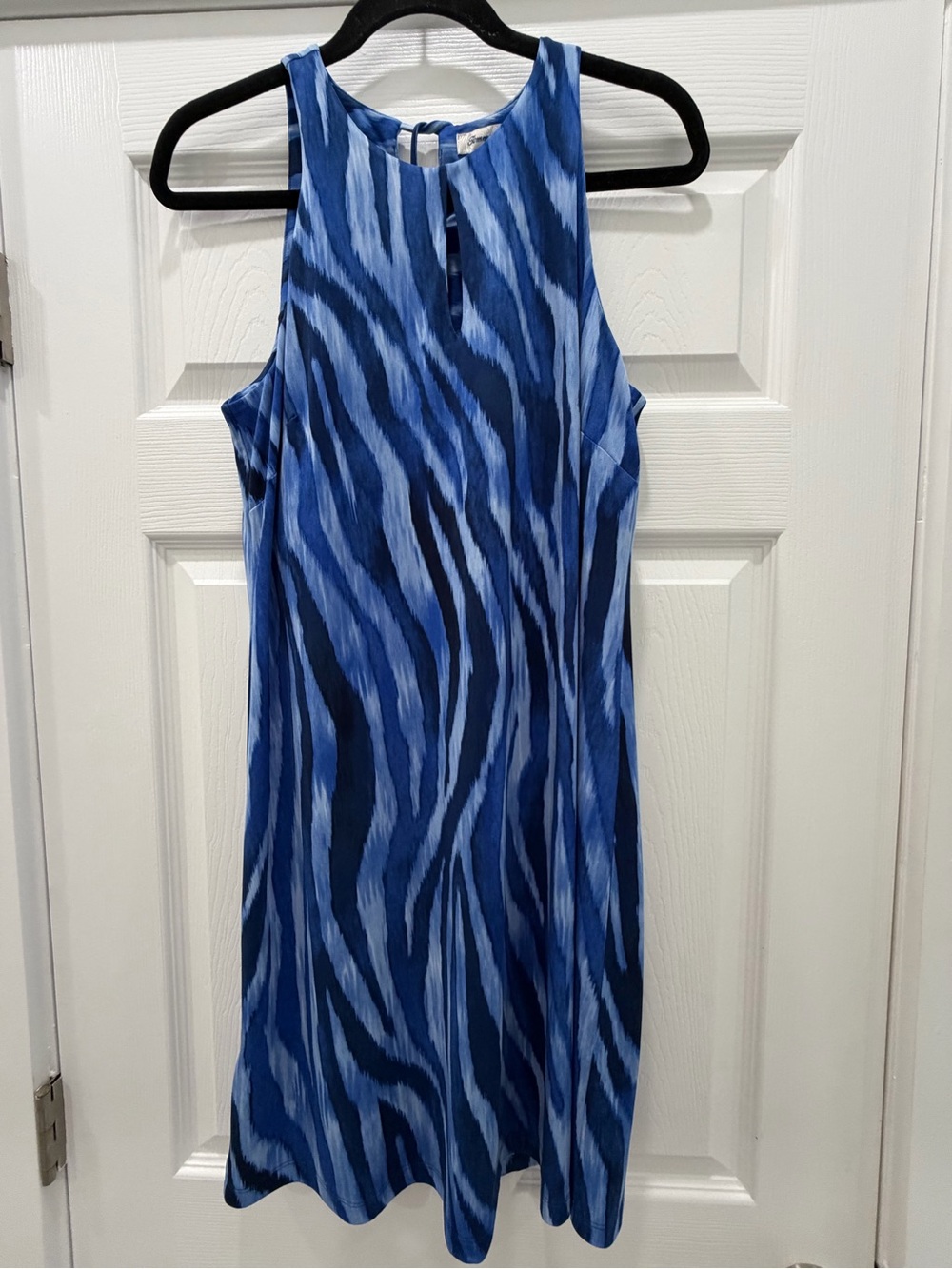 Tommy Bahama Blue Wave Halter Midi Dress